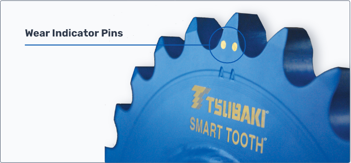 Wear Indicator Pins